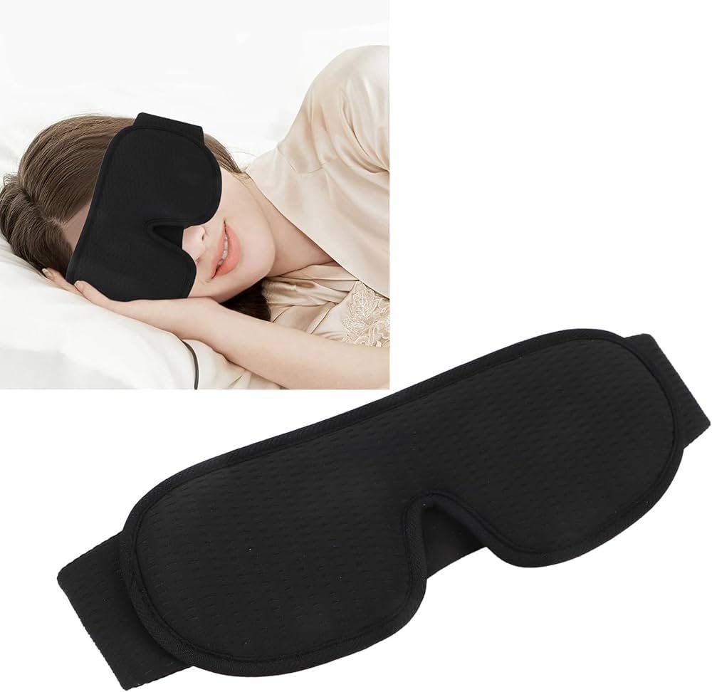 3D Sleep Mask, Light Blocking Eye Mask for Men and Women, 3D ...