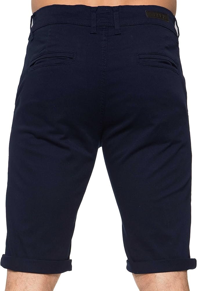 989Zé ENZO Hommes Chino Shorts Bermudas Classique Coton ...