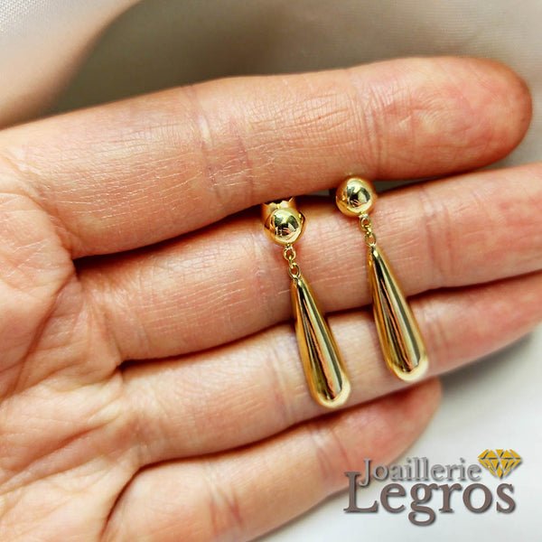 Boucles d'oreilles en or - Classique