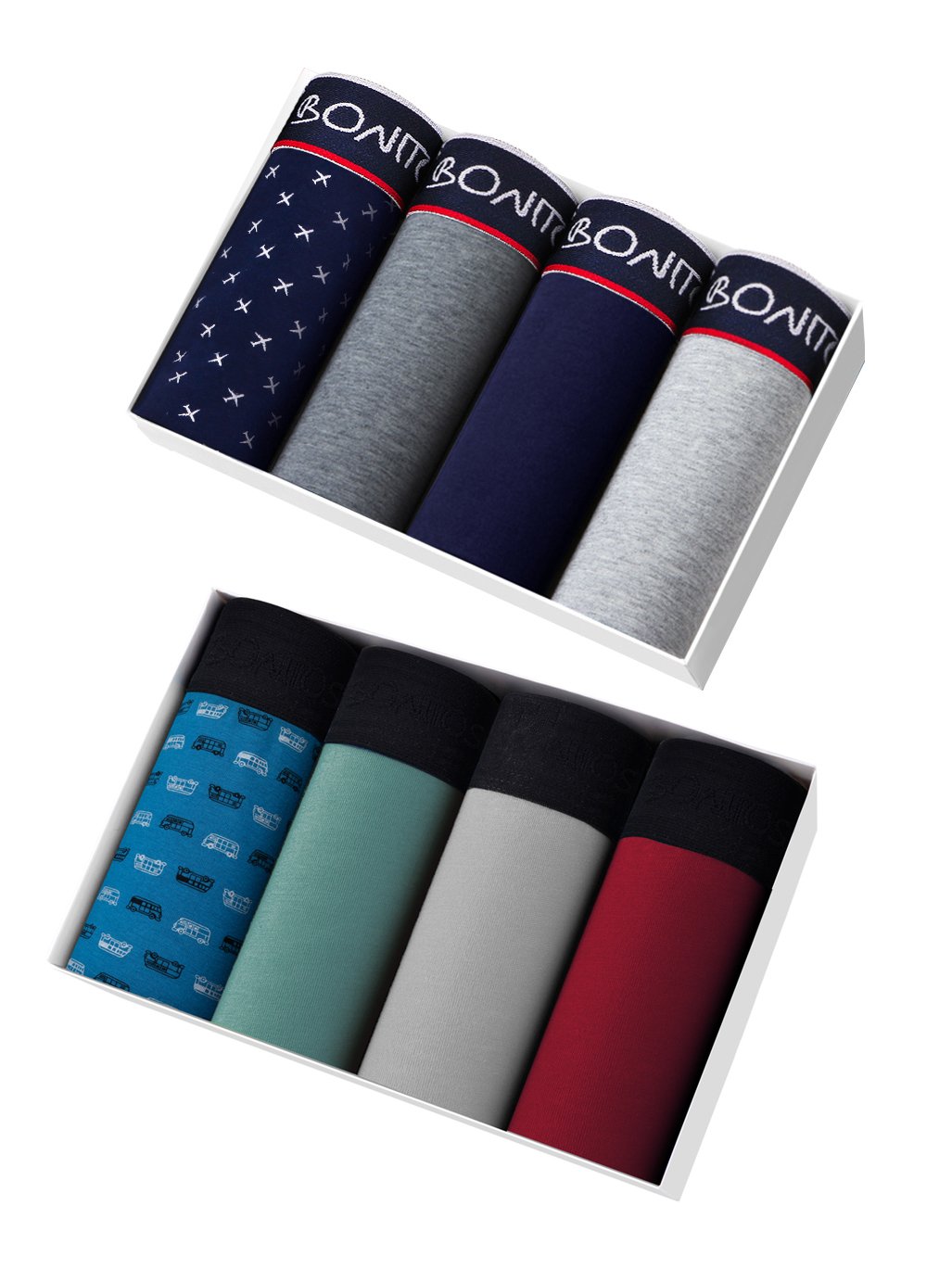 Boxers et caleons Bleu
