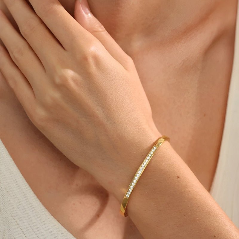 Bracelets en or Bleu