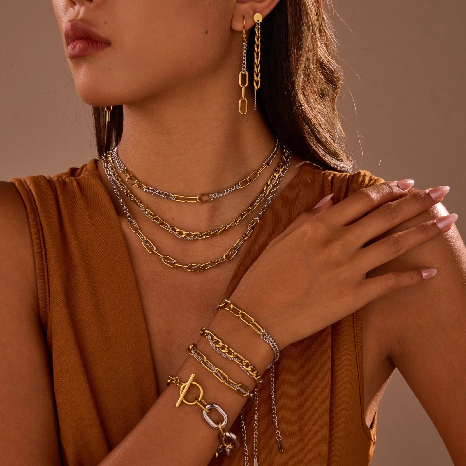 Ensembles bracelet et boucles d'oreilles - Exclusif