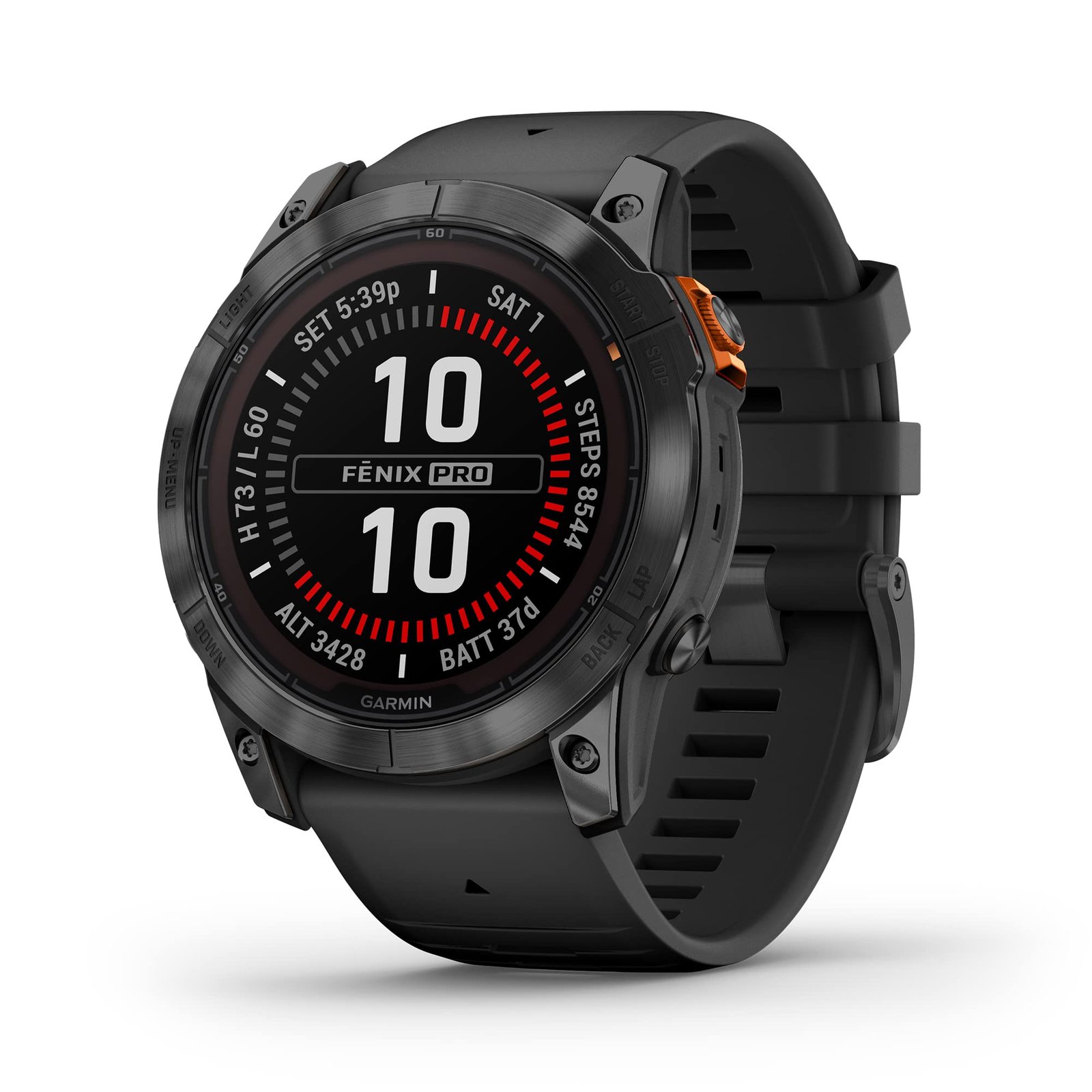 Garmin Fenix 7X Pro Solar GPS Smartwatch and Fitness Tracker with Charging