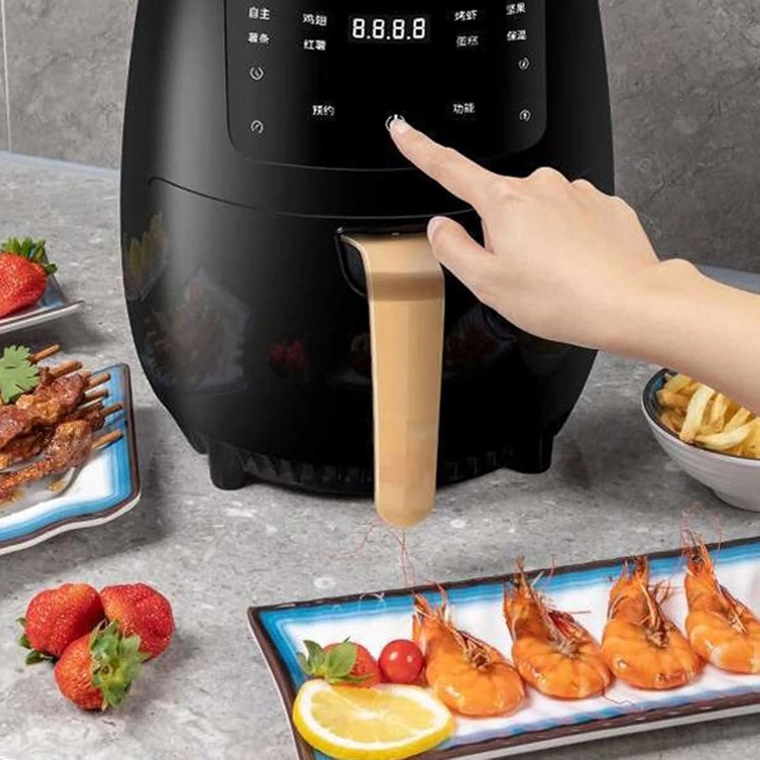 Air Fryer, Digital Electric Air Fryer, Professional Kitchen Appliance ...