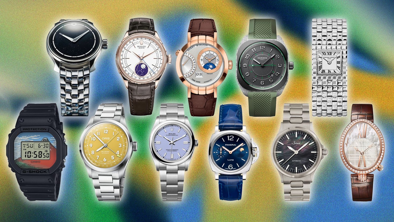 Montres unisexes Or