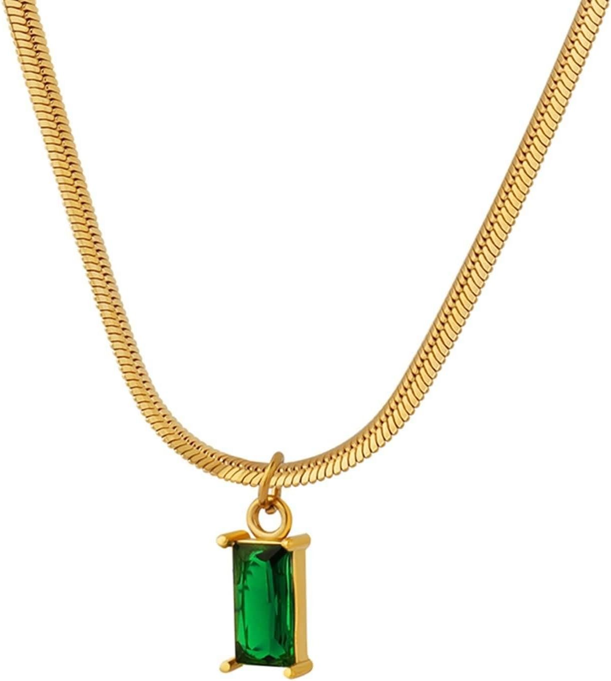 Homxi Pendentifs Or pour Femme,Collier Acier Inoxydable ...
