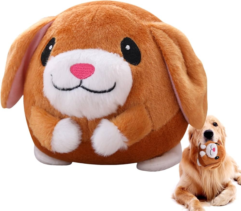 Active Moving Pet Plush Toy | Self Moving Toy for Dogs