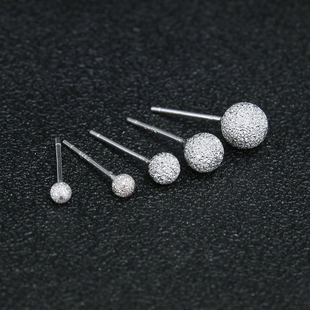 AoedeJ boucles d'oreilles en argent Sterling petites ...
