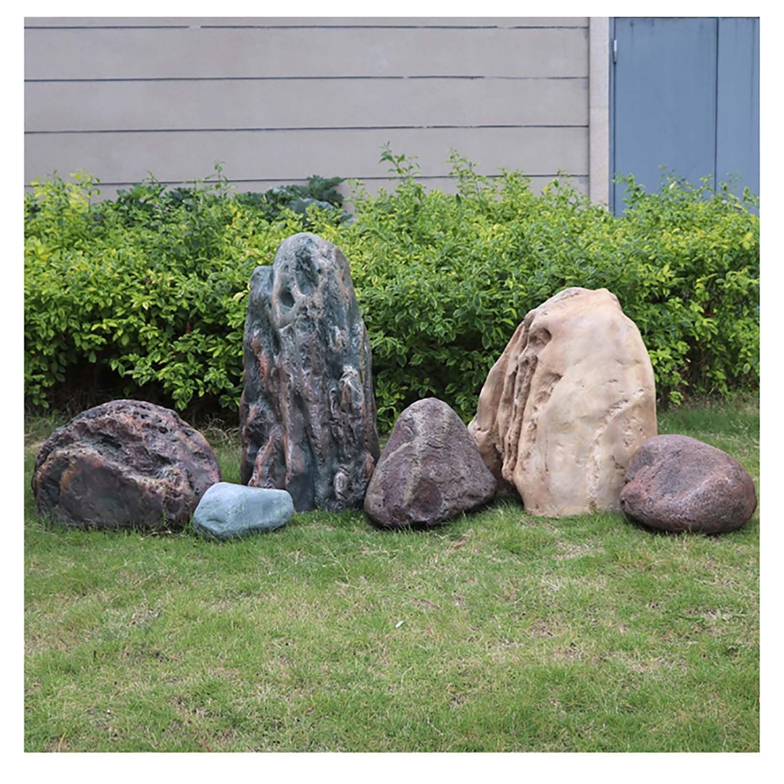 Artificial Rock Landscape Decorative Objects Simulated Stone ...