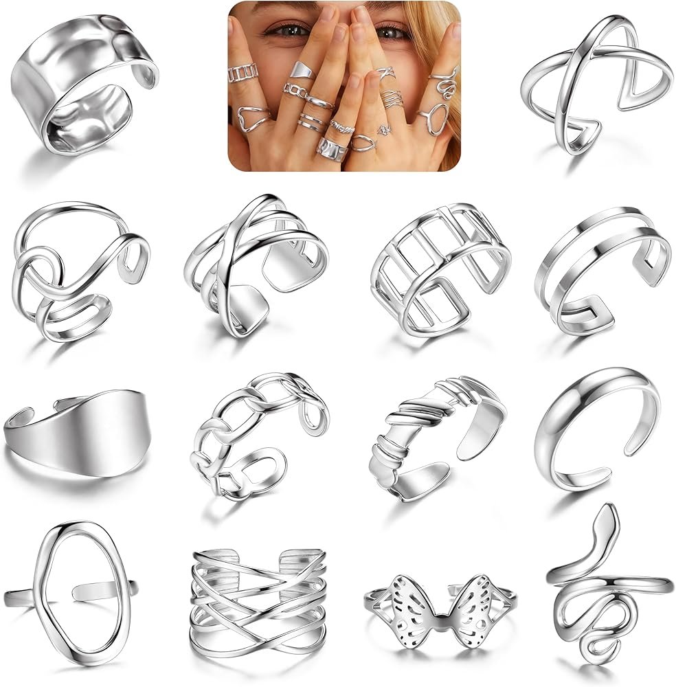 Bague Argent Femme Originale