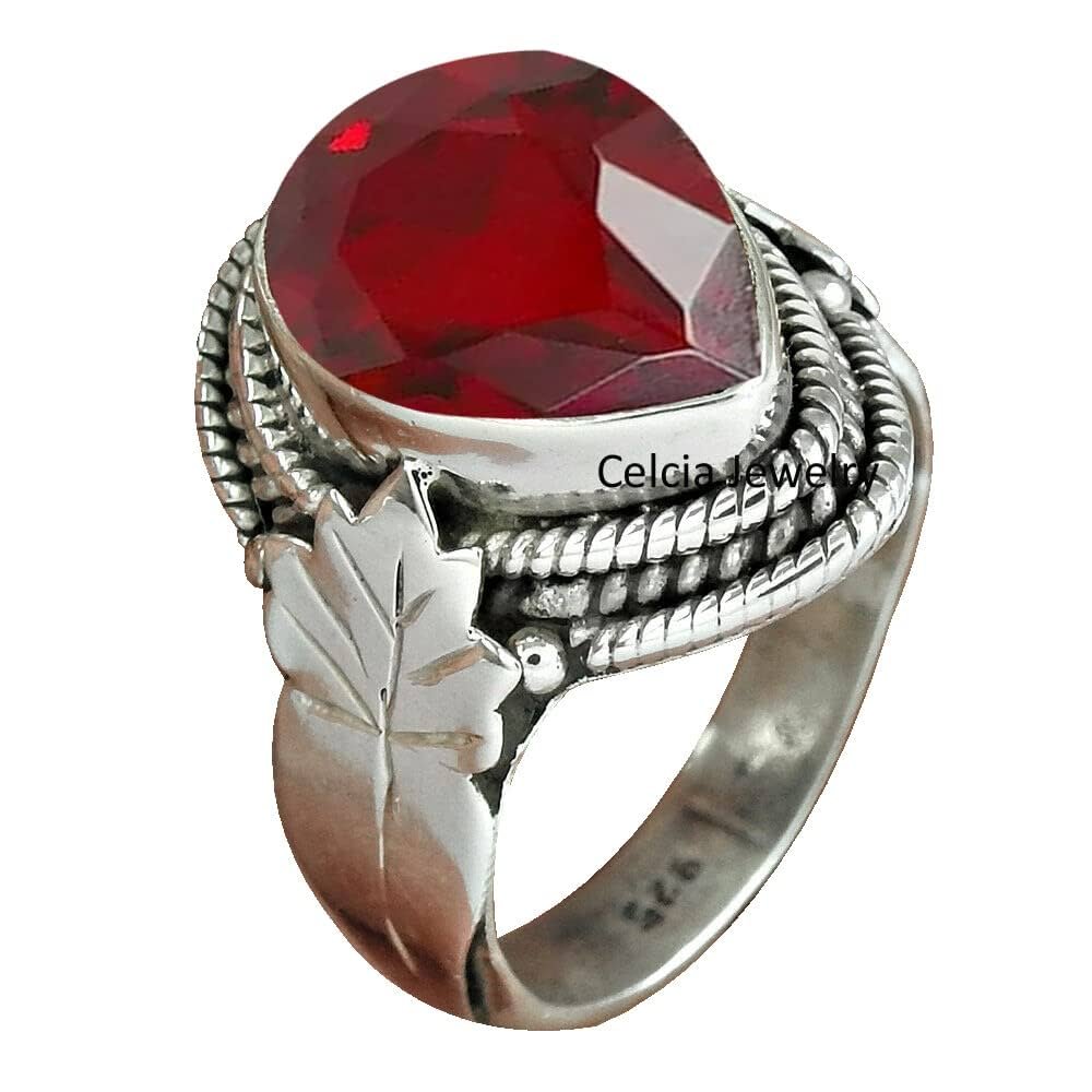 Bague Femme Argent 925 Avec Pierre Naturelle
