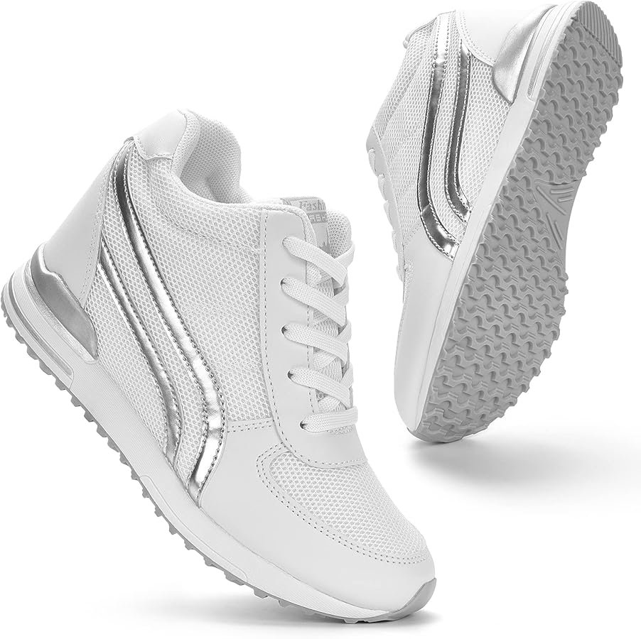 Basket Femme Chaussures de Running Sneakers Femme Basket de Marche - Coussin d'air Respirant Chaussu