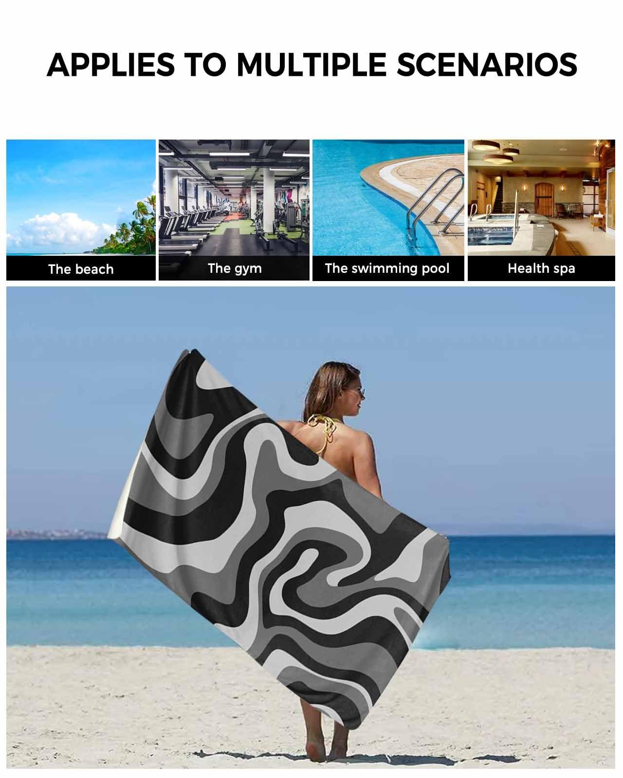 Bath Sheets 3 Piece Set Bath Towels Shower Towels Beach Towels ...