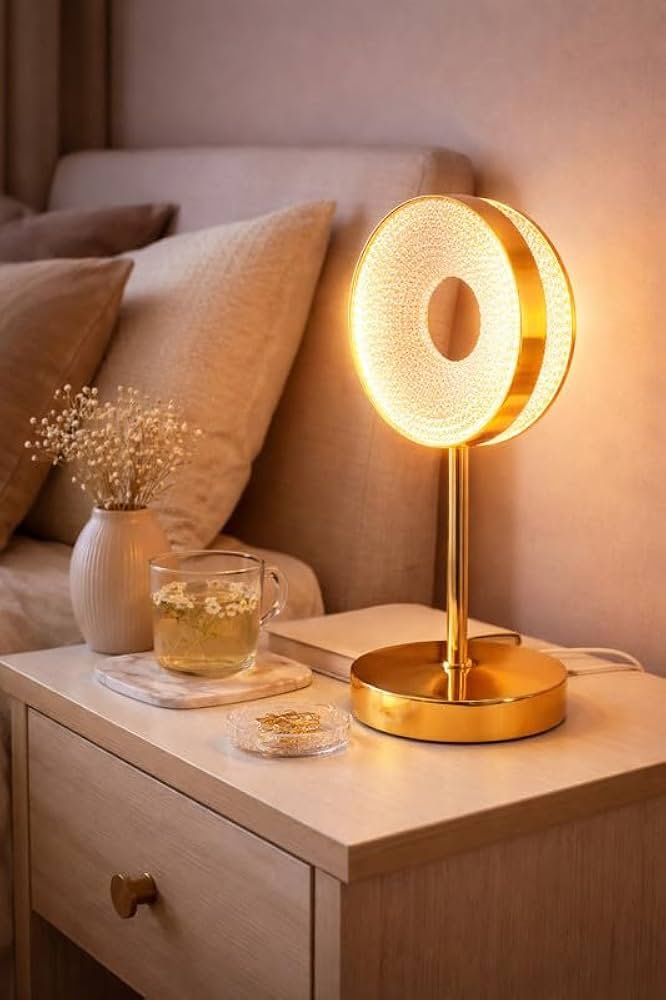 Bedside Lamp Desk Reading Lamp Modern Decorative Crystal ...