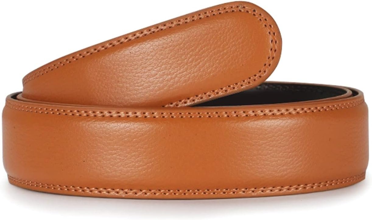 Belts Men Buckle Shoulder Strap Male Leather Belt No ...