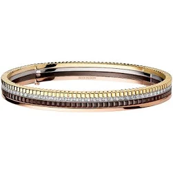 Boucheron Bracelets En Cuir Ceramique - Gris