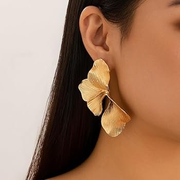 Boucle D'oreille Doré