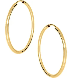 Boucles D'oreilles 14 18 8 carats - Anneaux - Or Jaune 585 750 333 ...