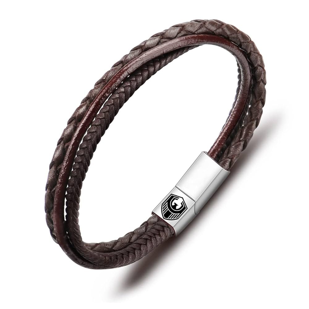 Bracelet Tressé Cuir