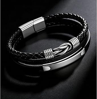 Bracelet Tressé Cuir