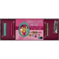 Bracelets mode: Un livre et tout le matériel pour réaliser 2 modèles