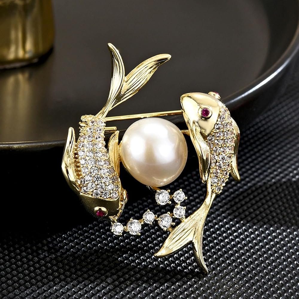 Broche Animaux En Diamant Femme