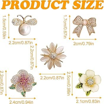 Broche Floral