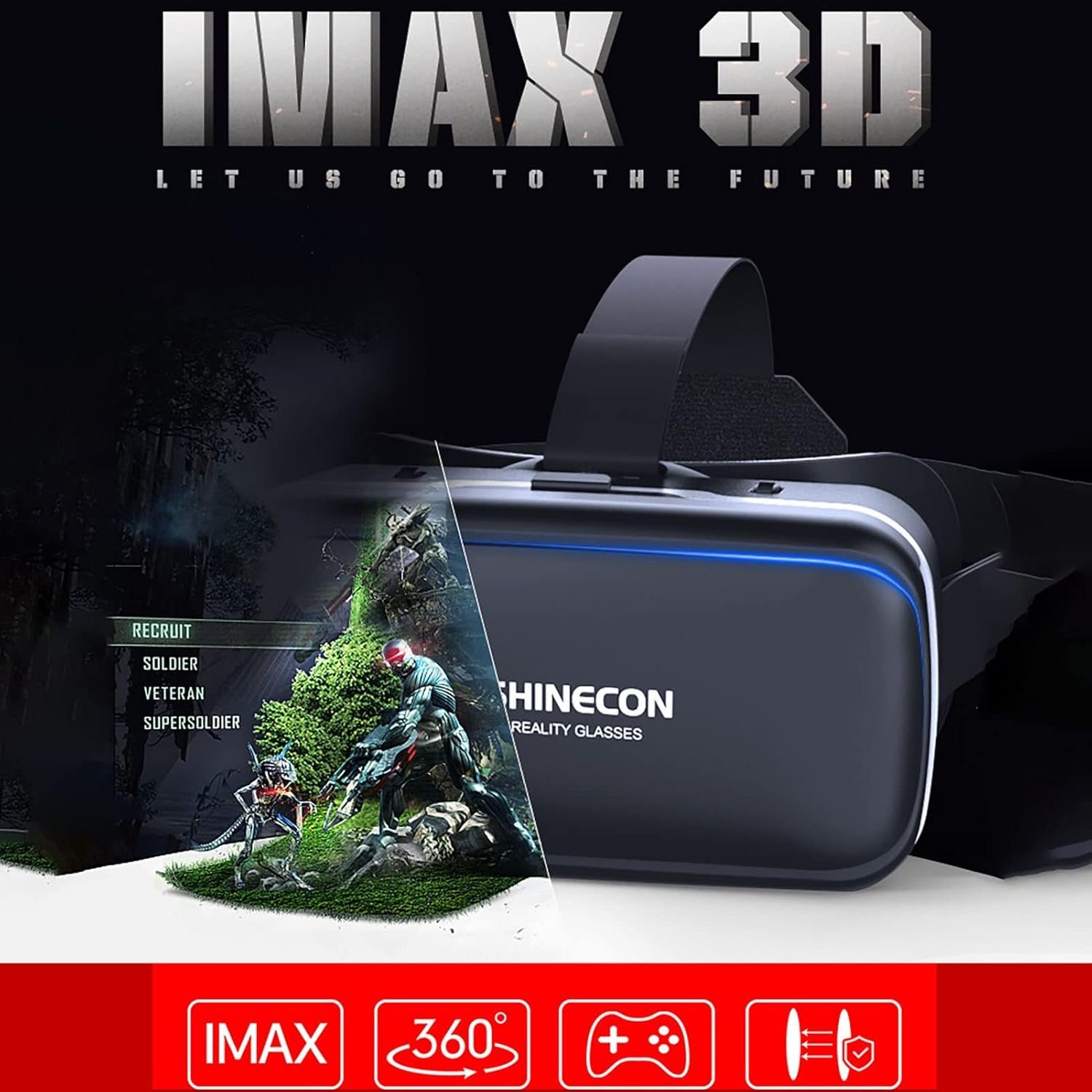 Casque Réalité Virtuelle, Casques VR Compatibles Pour IPhone Et ...