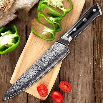 Chef Knife Set VG10 Damascus Steel PARING PARING Kitchen ...