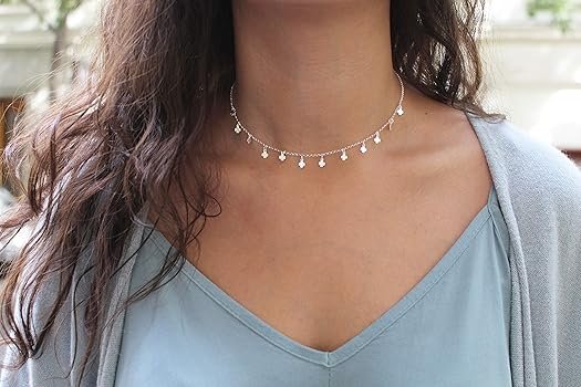 Collier Ras De Cou Argent