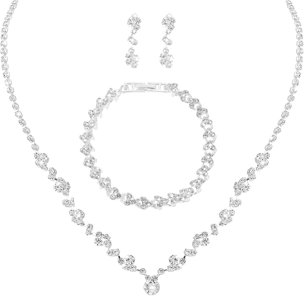 Collier Strass Mariage - Parures Pour Femme / Bijoux ...