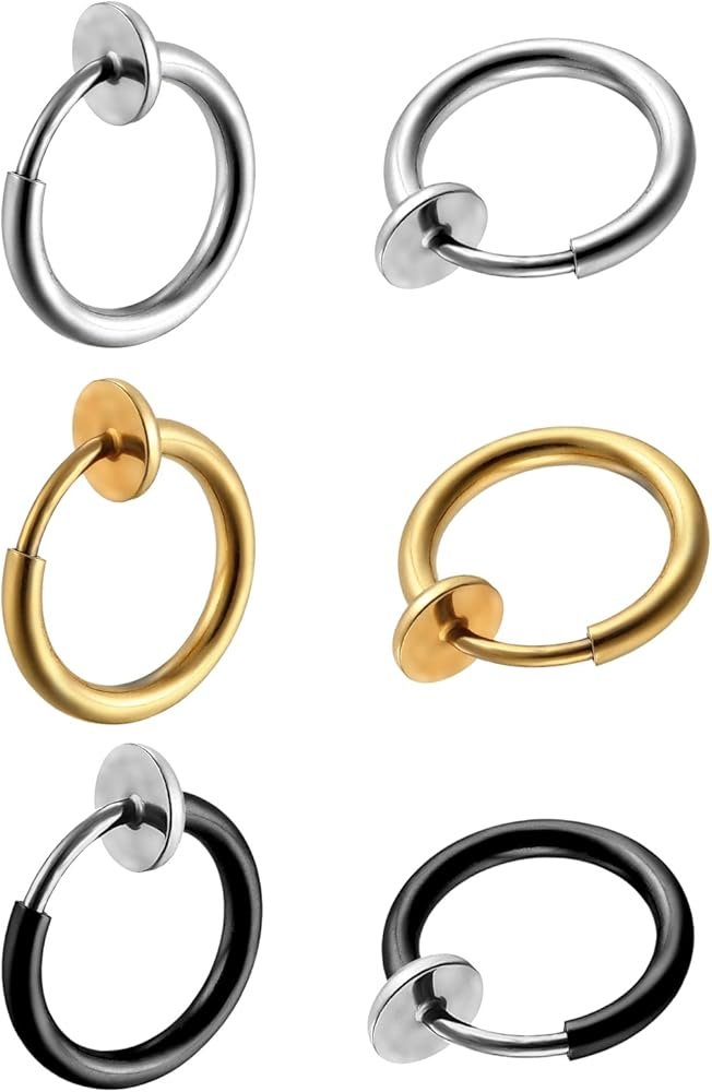 Créoles Oreilles Non Percées : Bijoux