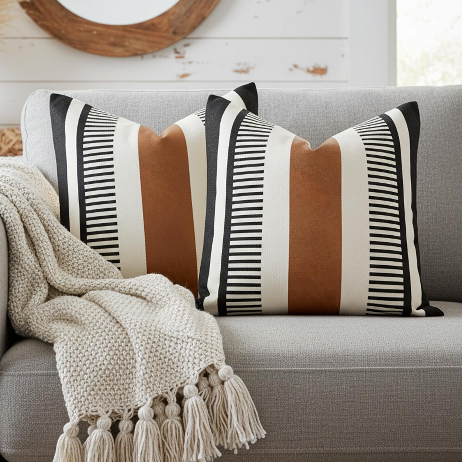 Cushion Covers Pack of 2 Cushion Covers Throw Pillow Cases ...