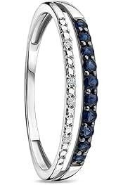 Demi Alliance Diamant : Bijoux