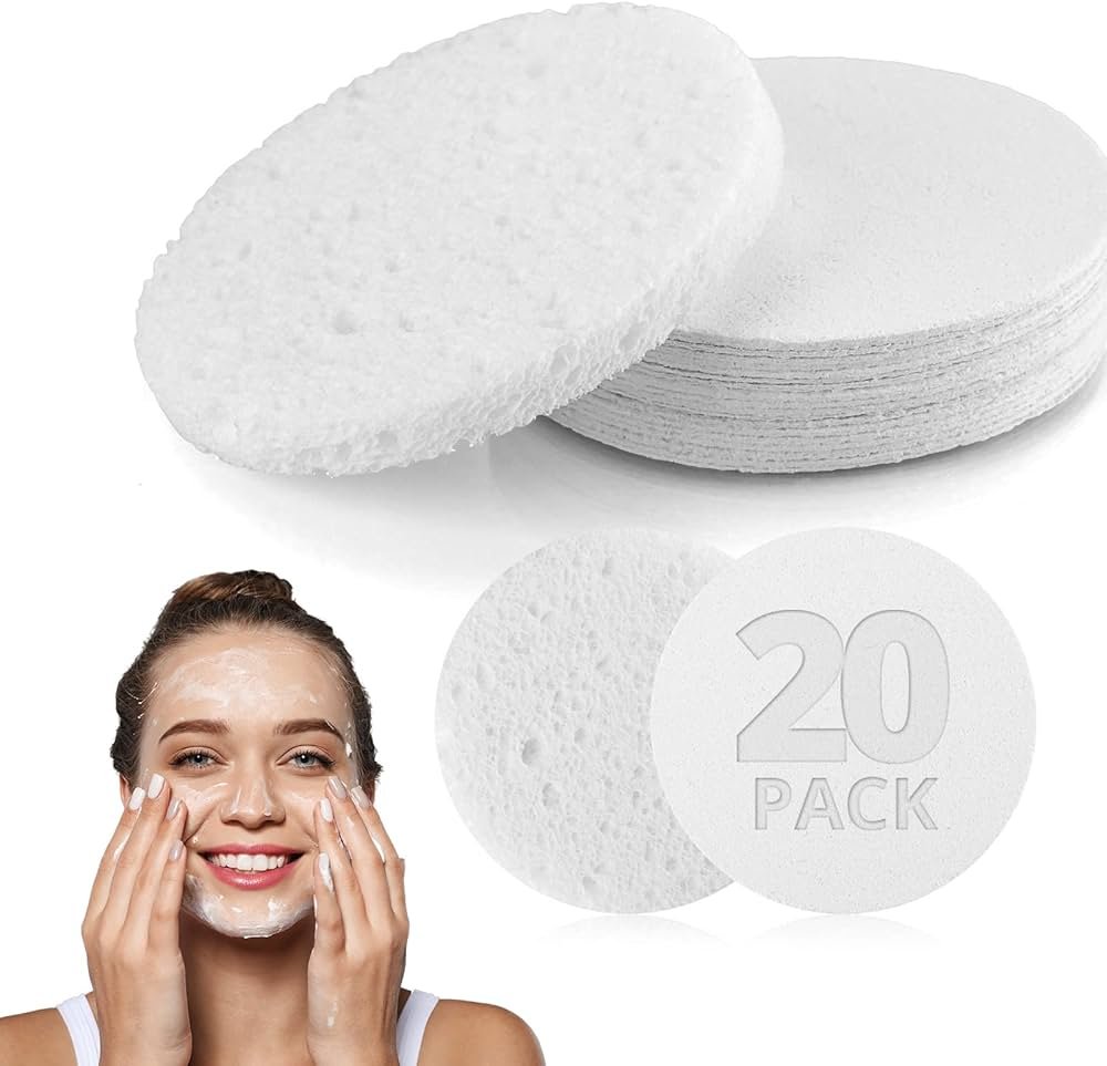 DRESSOOS 1 Pack Compressed Cotton Makeup Facial Cleansing ...