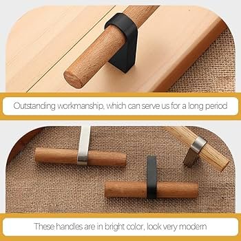 DubMag Wood Handle,Wardrobe Handles,Door Push Pull ...