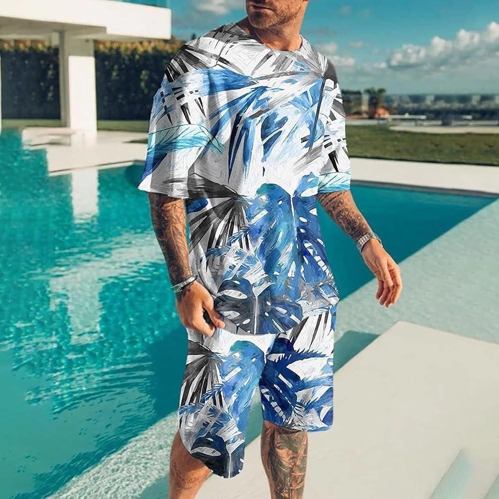 Ensemble Short Tee Shirt Homme Marque
