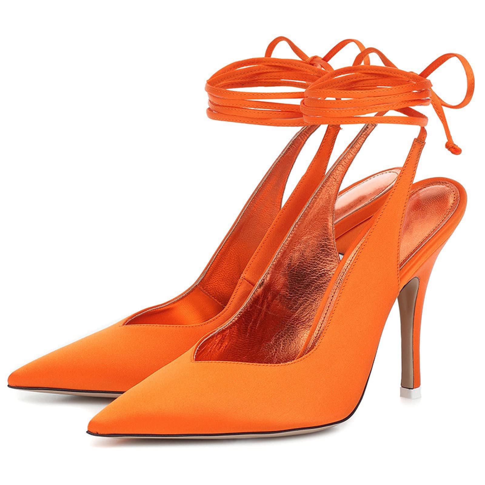 Escarpins Orange