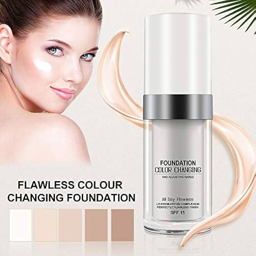 Fond De Teint Qui S'adapte À La Couleur De Peau