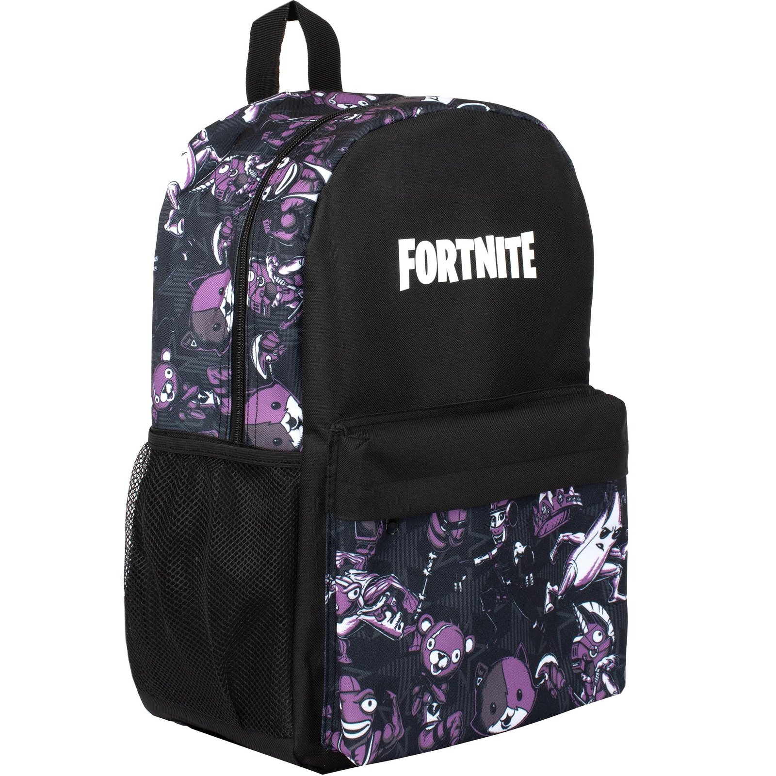 Fortnite Large School Backpack for Boys Black A4 Multi ...