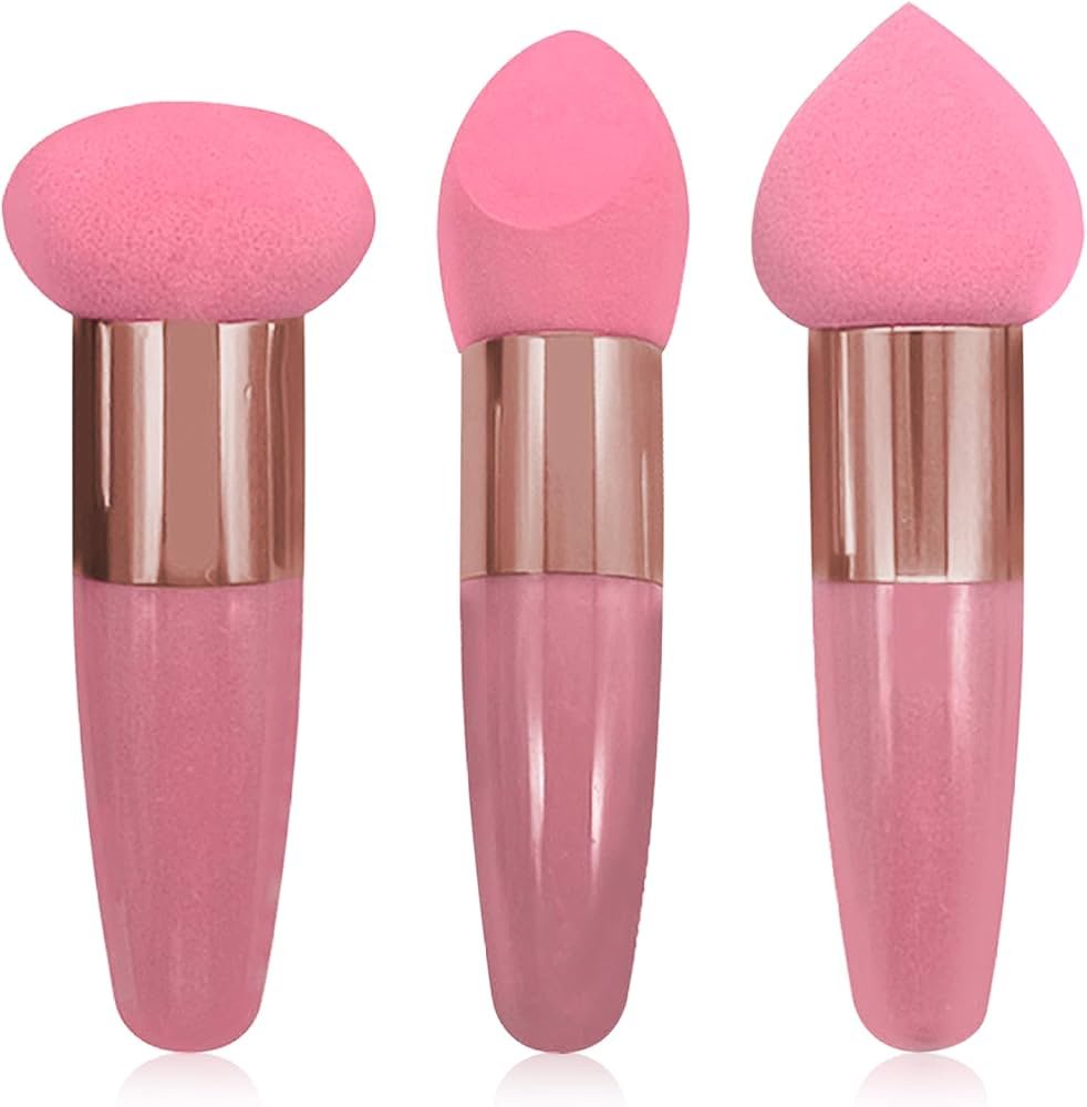 Foundation Applicator Set 3 Styles Large Wet and Dry Makeup ...