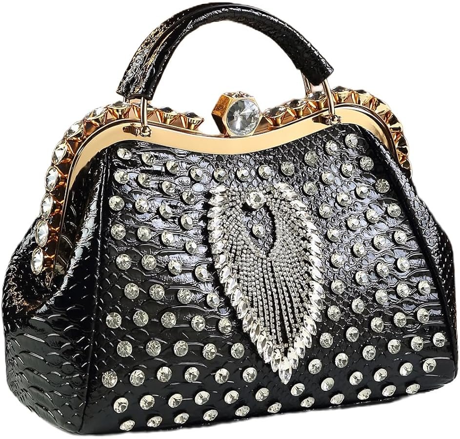 FANDARE - Elegant Women's Handbag Handbag Shoulder Bag Tote Bags for Women Shopping Travel Party Bag