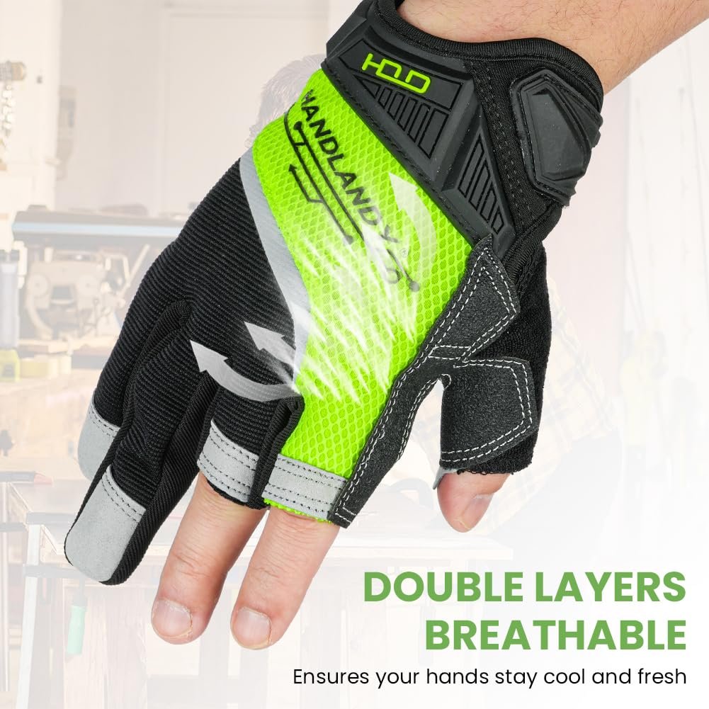 Gants De Travail Mitaine