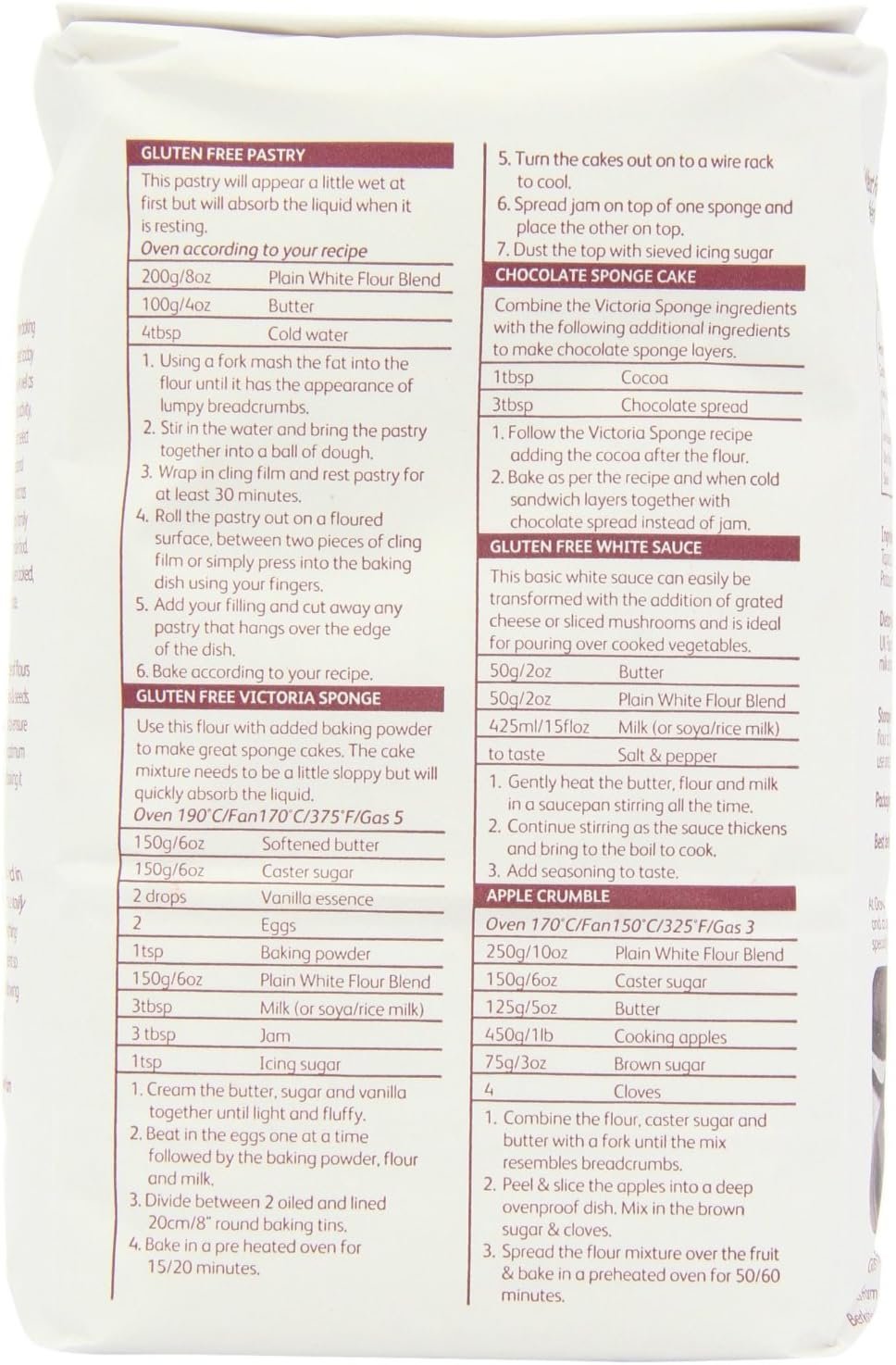 Gluten Free Foods Collection Premium - Blanc