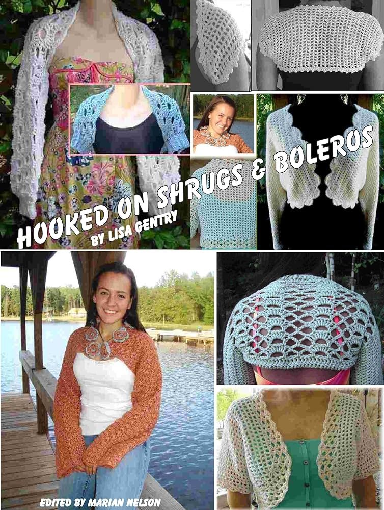 Hooked On Shrugs & Boleros - Crochet Patterns (English EÉdition)