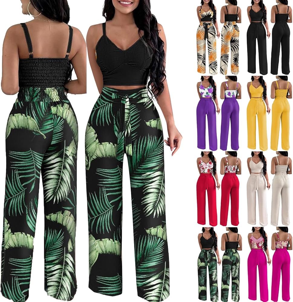 iSpchen Ensemble Pantalon Femme Ensembles Assortis pour ...