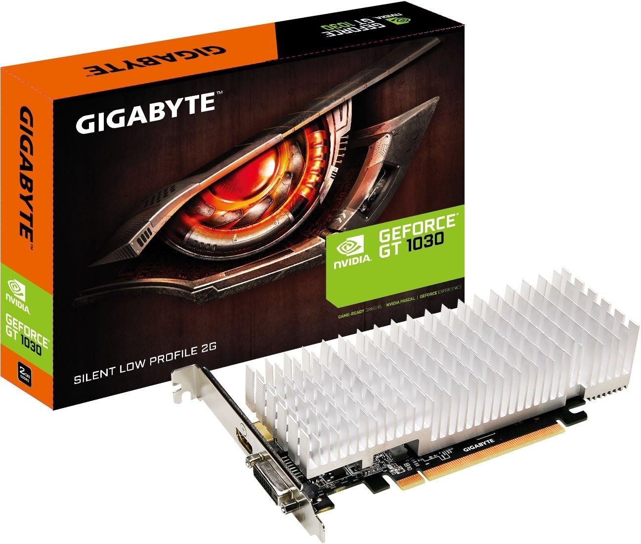 GIGABYTE GeForce GT 1030 Silent 2GB Carte Graphique