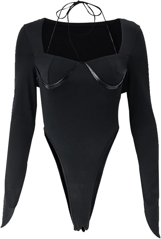 kewing Bodysuits Femmes Manches Longues,Hauts ...
