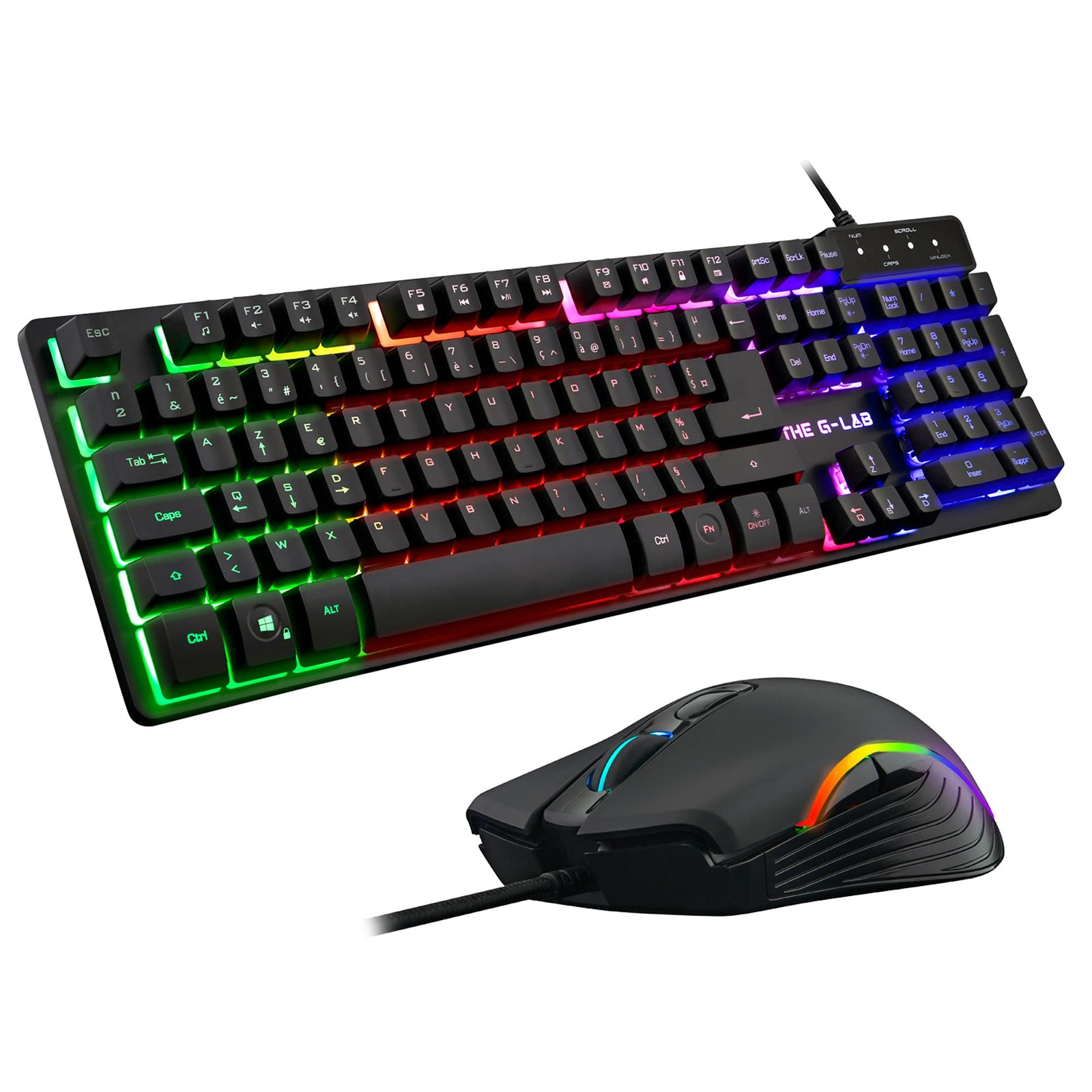 Kit Claviers Et Souris Gaming Pour PC