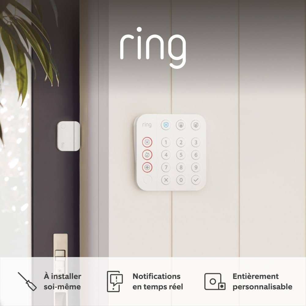 Kit Ring Alarm - S | Alarme de maison sans fil connectée, système ...